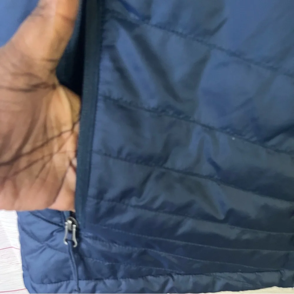 Columbia Blue Omni- Heat Insulated Puffer Zipper Vest Size Medium‎